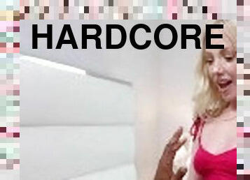 VIRTUAL PORN - Blonde PAWG Dixie Lynn Taking Deep BBC Anal
