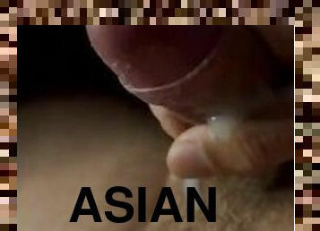 Asian men came solo