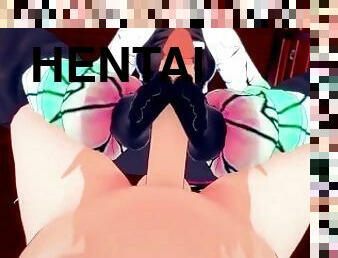 Hentai POV Feet Shinobu Kocho Demon Slayer Kimetsu no Yaiba