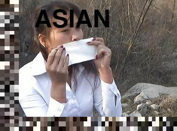 Asian Outdoor Bondage