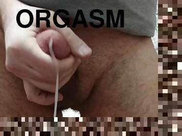 Hot Guy Masturbating - Male Orgasm