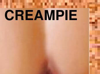 koerakas, tussu, amatöör, beibed, milf, kodus-tehtud, creampie, paar, pov