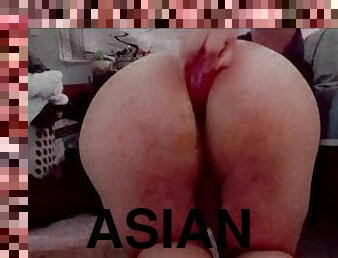 asiatique, cul, amateur, anal, jouet, pute, gode, solo