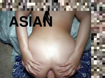 INTENSE POV ANAL with Big Ass Asian girl