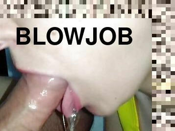 Morning blowjob