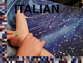 მოყვრული, წყვილი, ფეხები, შეყვარებული, იტალიელი, პატარა-tiny, ფეხები-legs