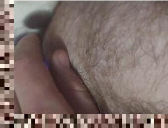Get hard with anal play and cum
