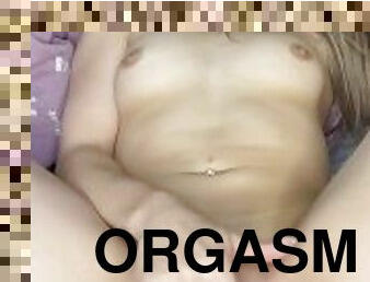 Anal toys and masturbation to orgasm