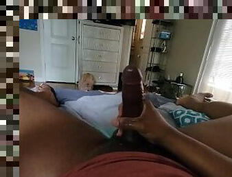 Black Dick Masturbating Quietly (full video)