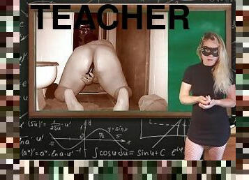 tanárnő, amatőr, dögös-macák, kilövelés, asszonyok, szőke, vicces, fétis, domina, fasz