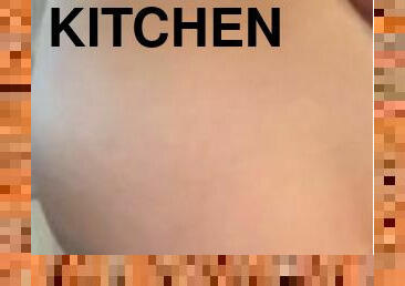 fucked in the ass in the kitchen