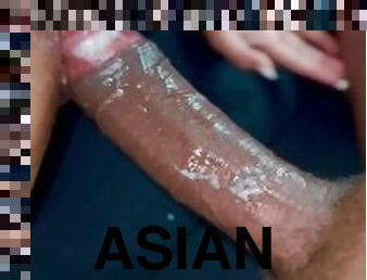 BBC gives Asian teen CREAMPIE and glazes fat ass