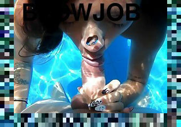 My First Blowjob Underwater