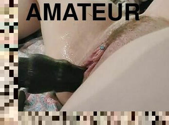 Pierced pussy squirting from fuck machine OF-SAILOROFJUPITER