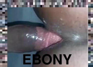 Creamy ebony Pussy