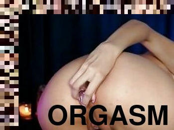 SEXY CULO, ANAL DELICIOSO, MASTURBACION ORGASMO FEMENINO, ROMPIENDOME EL CULO