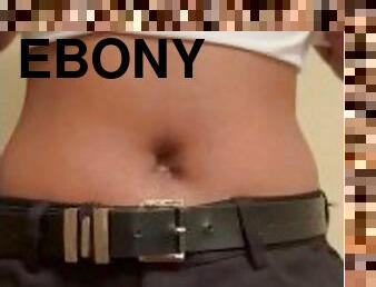 Sexy Ebony Strips & Shakes Big Juicy Ass