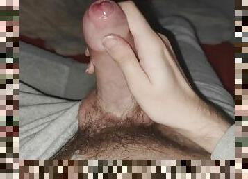 jerking off during the night and cumming