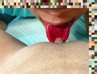 Eating Big Clit Dominican Pussy, Girl POV - Real Drogo