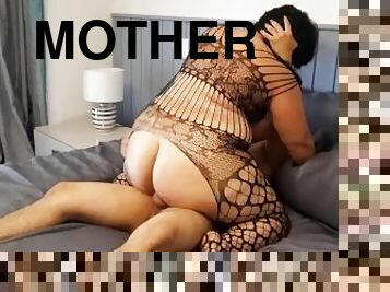 röv, mamma-och-pojke, amatör, anal, mogen, brudar, mamma, creampie, bbw, pov