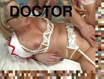 Ir Bisexual 3some With Nurse Doctor And Lucky Patient