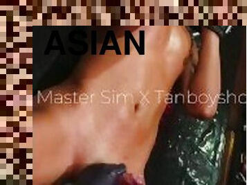 Master Sim X Tanboyshow bdsm play at Redroom