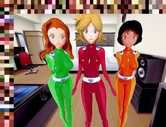 [POV] TOTALLY SPIES HAREM - CLOVER, ALEX, SAMANTHA