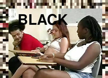 Black and white asses are turning red from spanking