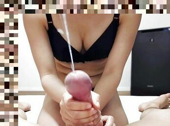 ??????????????????????????????????????????????????Japanese Edging Handjob Cock Teasing, Cum ????????