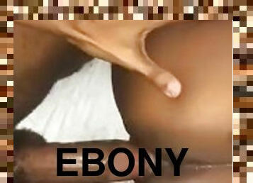 Ebony takes BBC quickly !