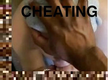 Cheating thot sucks all the nut out