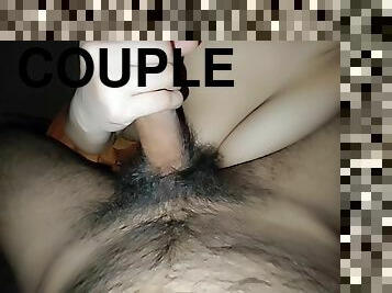Hot Couple Homemade Handjob And Fucking Tit!!! Enjoy!!