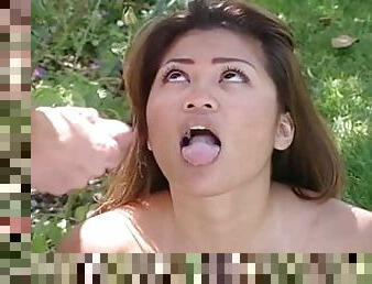 Hot Old Guy With Tattoo Fucks The Sexy Filipina With Small Tits
