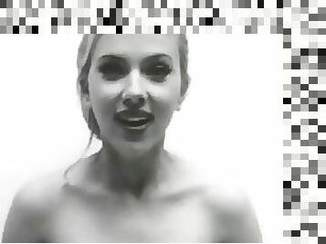 Busty Scarlett Johansson's Semi Nude Clip