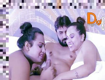Indian Threesome With Hot Hunk Hardcore
