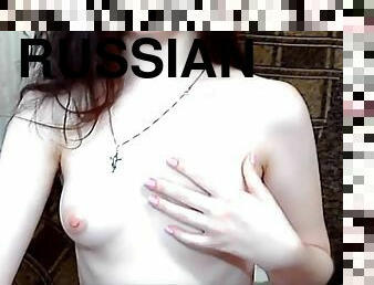 Russian model teases