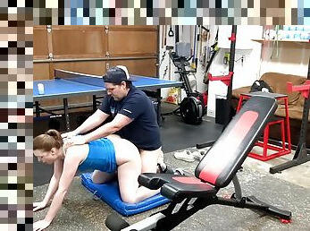 Client Fucks Her Personal Trainer - Real Couple Role Play Fantasy