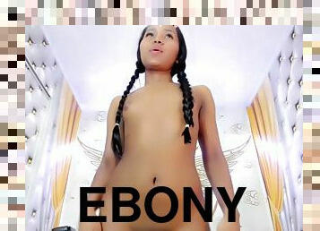Watch This Hot Booty Ebony Stripping Her Bikini