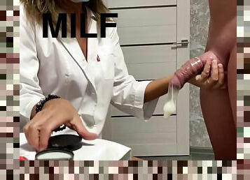 Milf vacuum cock medical examination semen analysis