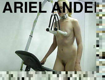 Ariel anderssen on the treadmill