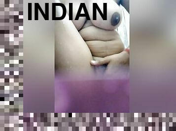 School Indian Desi Girl Bathing At Home Homemade