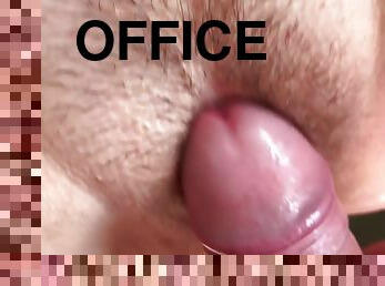 No Panties Under The Dress. Let Me Sniff The Pussy. Hot Fuck On The Office Desk