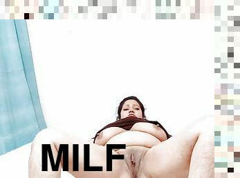 Pakistani Milf Sex With White Dildo