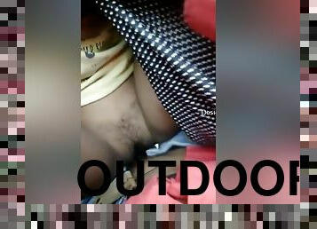 Today Exclusive- Desi Village Girl Outdoor Fucking Part 1