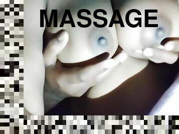 Breast Massage For Massive Boobs - Huge Boobs