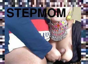 Mom’s Birthday Stepmom And Stepson Fuck