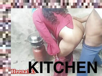 Desi Heena First Sex With Boy Friend In Kitchen In Clear Hindi Voice