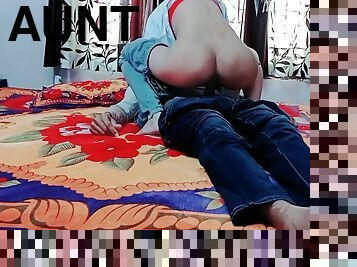 Slim Hot Sexy Aunty Fucked From Young Big Cock Boy Cheating Full Hindi Desi Porn Slimgirl Desifilmy45