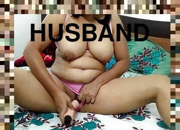 My Husband Didn’t Satisfy Me, So I Fuck Myself With A Big Dildo