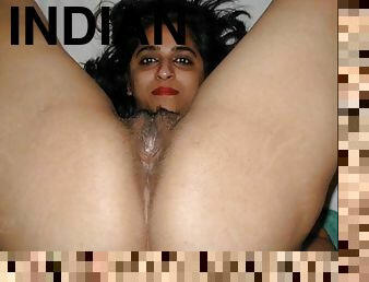 Indian Cutie - Spreading & Filled With Cum